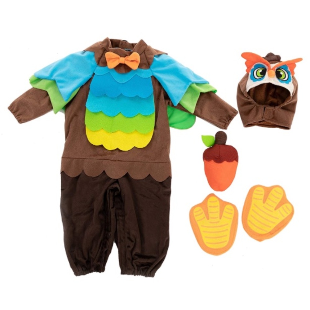 Baby Owl Animal Costume for fall - Picture 4 of 11